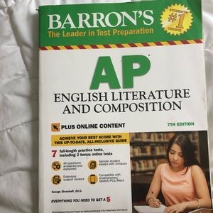 AP literature barrons book